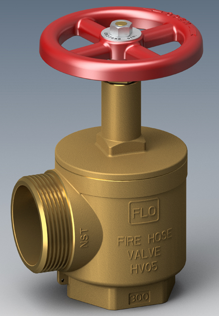 HV05 - VAN CHỮA CHÁY GÓC 90° 300 PSI
